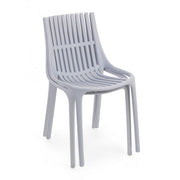 Cassandra light gray outdoor chair