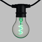 Party Light 36V 10 A60 E27 Spiral Filament LED 4+5m Christmas Lights