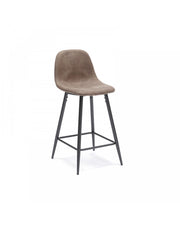 2x Faux leather stool - Brigitte