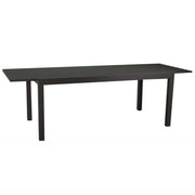 Boise aluminum table extending matt anthracite m160 - 220x90xh67.5 - 75