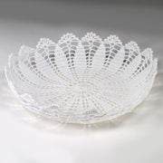 Round lace basket cmø36h8,5