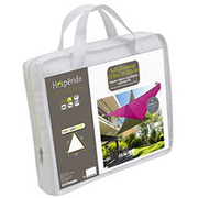 3 x 3 x 3 m awning for shade in the garden, terrace or balcony, color: White