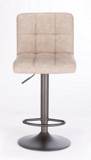 2x Greyson Bar Stool Light Gray Vintage