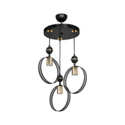 Esin pendant lamp with three MDL4423 circle lampholders