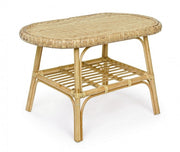 INES Rattan outdoor coffee table 80x50x h50 cm