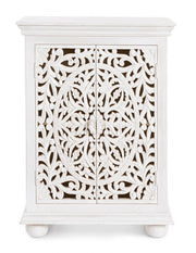 2-door sideboard in white wood Alinta