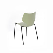 Green polypropylene chair