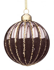 12x Brown Vt Segment Sphere D80