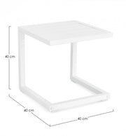 Hilde Coffee Table 40X40 White Ld30 -