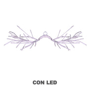 Branch light 48 warm white LEDs cm60x30 fixed power supply for outdoor use