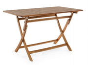 Rectangular folding garden table 120x70x h73 cm