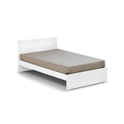 Double bed for bedroom in white ash cm 200x171xH 98