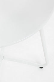 White D40 Wissant coffee table in metal