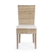 Tavira Mahogany Woven Chair