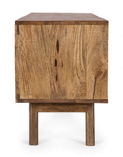 TV stand 2 doors-1 drawer in vintage style wood