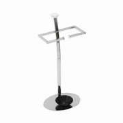 Chromed steel umbrella stand 2 armscm28x20h65