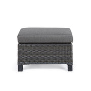 Footrest with Britton cushion for outdoor use