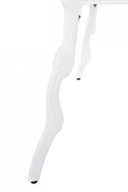 White round Victoria table in aluminum D80 cm