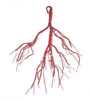 6x Red Classic IP20 32LED Beam Branch