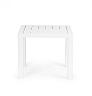 Cruise white aluminum coffee table garden furniture