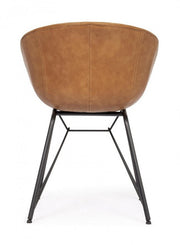 Warhol vintage leather chair