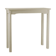 Rectangular gray shabby table 46 x 154 x h 100 cm