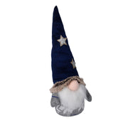 Blue fabric gnome cm21x16h50