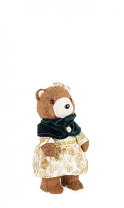 4x Emerald Green Bear Stand