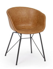 Warhol vintage leather chair