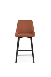 Set of 2 Fabric Stools 50cm x 44cm x 94cm