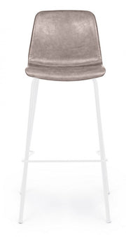 Kyra beige eco-leather bar stool 39 x 44 x 103.5 cm