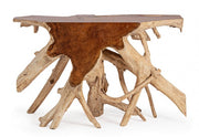Lisandra console 120x45 cm in natural wood
