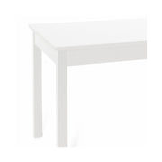 White Ash dining table in melamine wood cm 70x110