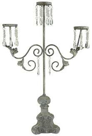 Maxi candelabra with 3 arms hf-2941 cm.41 x 15 h 75.5