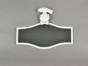 Rectangular flared chef blackboard cm54,5x41x2