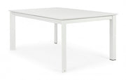 Extendable garden table Konnor white