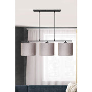 Medusa pendant lamp ASZ1532 with beige fabric shades