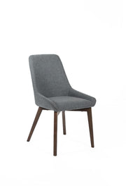 Set of 4 Fabric Chairs 62cm x 49.5cm x 87cm