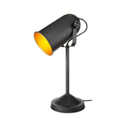 Tokyo MDL3636 directional table lamp in black metal