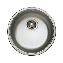 Built-in stainless steel kitchen sink diam. 43.5 cm