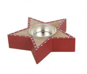 12x Country Star Pillar Candle