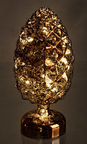 12x Decorative Vt Spikey Pinecone C