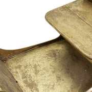 Gold metal sled cm160x84h115