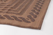 Kashan Brown-Brown carpet 180X270
