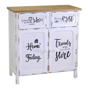 Wroclaw cabinet 2 doors + 2 drawers cm80x38,5h85