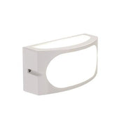 E27 white dive line wall lamp