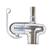 Kitchen sink mixer tap with extractable shower h. 30x21 cm