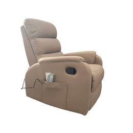 Relax armchair Futura Mozart Taupè manual 8 massage points
