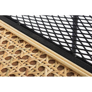 Shaped steel bookcase with three shelves Anthracite ELYOT 82x35x h100 cm