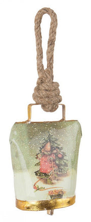 12x Wendi Pine Green Bell Pendant